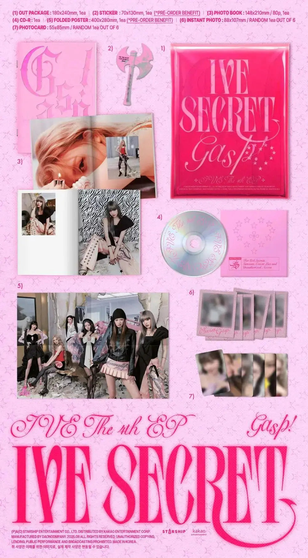 IVE - 4th EP [IVE SECRET] Standard Ver. - Umakpop