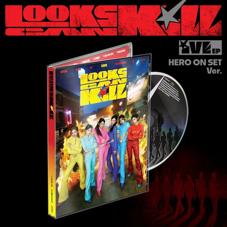 IVE Looks Can Kill HERO ON SET Ver. physical album cover