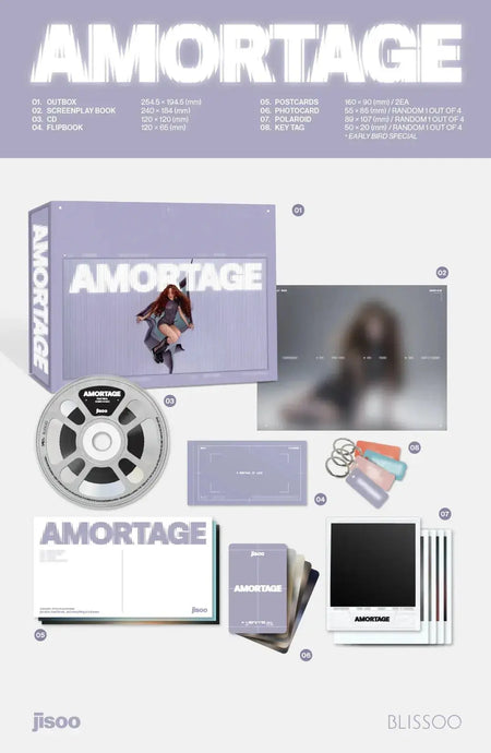 JISOO AMORTAGE Exclusive Edition purple version