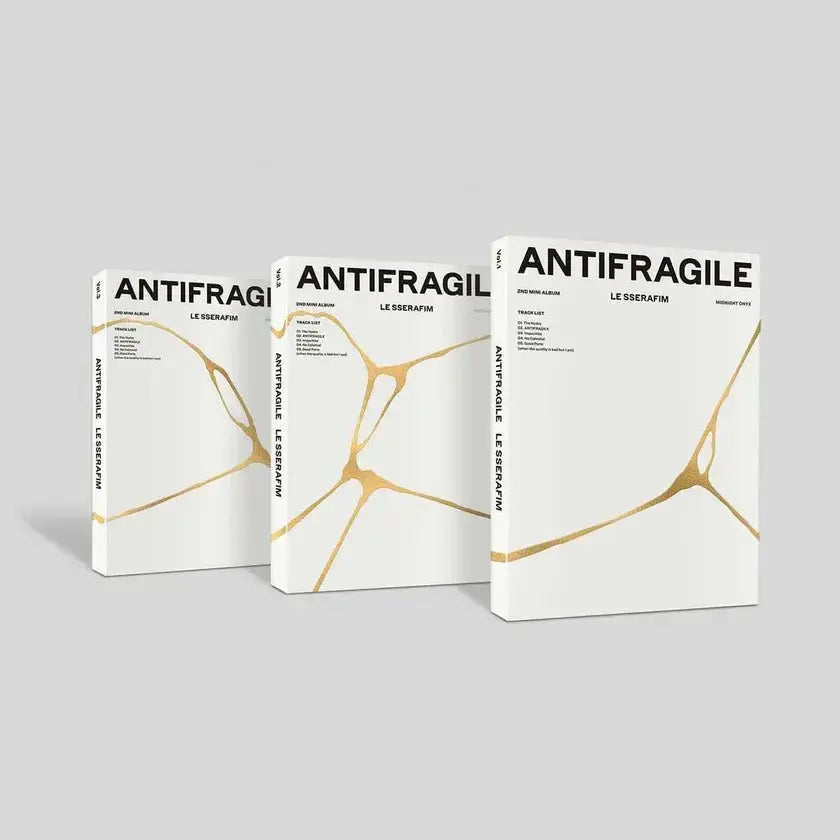 LE SSERAFIM ANTIFRAGILE 2nd mini album front view