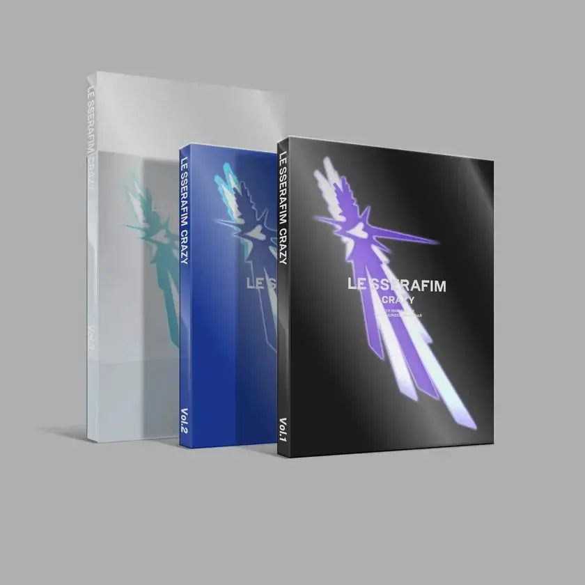 LE SSERAFIM CRAZY 4th mini album standard ver. front view