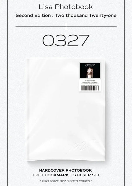 LISA Photobook 0327 Vol.2 Second Edition front view