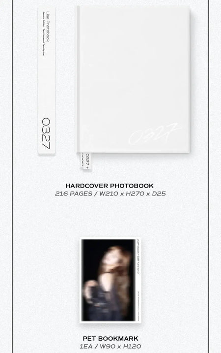 LISA Photobook 0327 Vol.2 Second Edition hardcover book