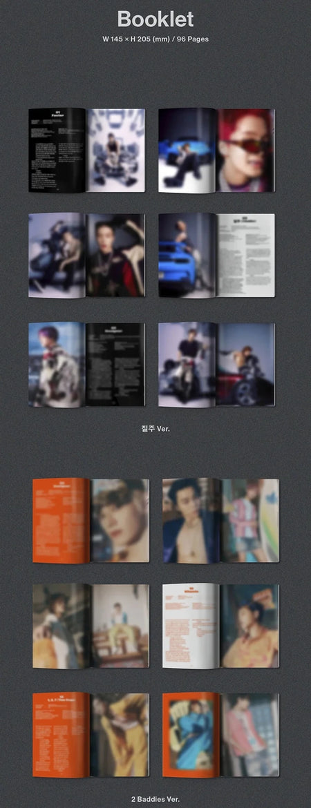 NCT 127 - 4TH ALBUM [질주(2 Baddies)] Photobook Ver. - Umakpop