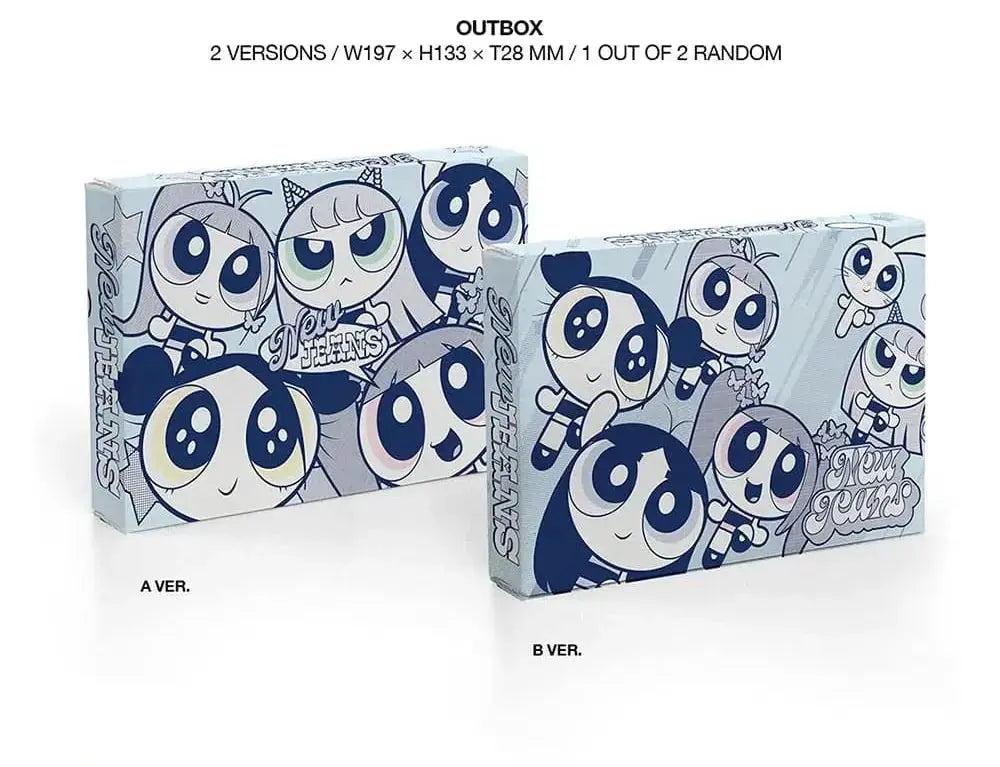 NewJeans Get Up Powerpuff Girls Box Ver. box package