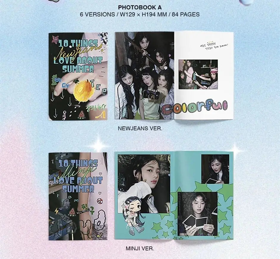 NewJeans Get Up Bunny Beach Bag Ver. photobook A