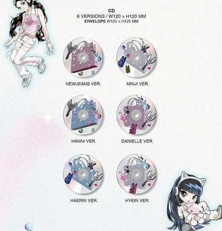 NewJeans Get Up Bunny Beach Bag Ver. photobook and CD