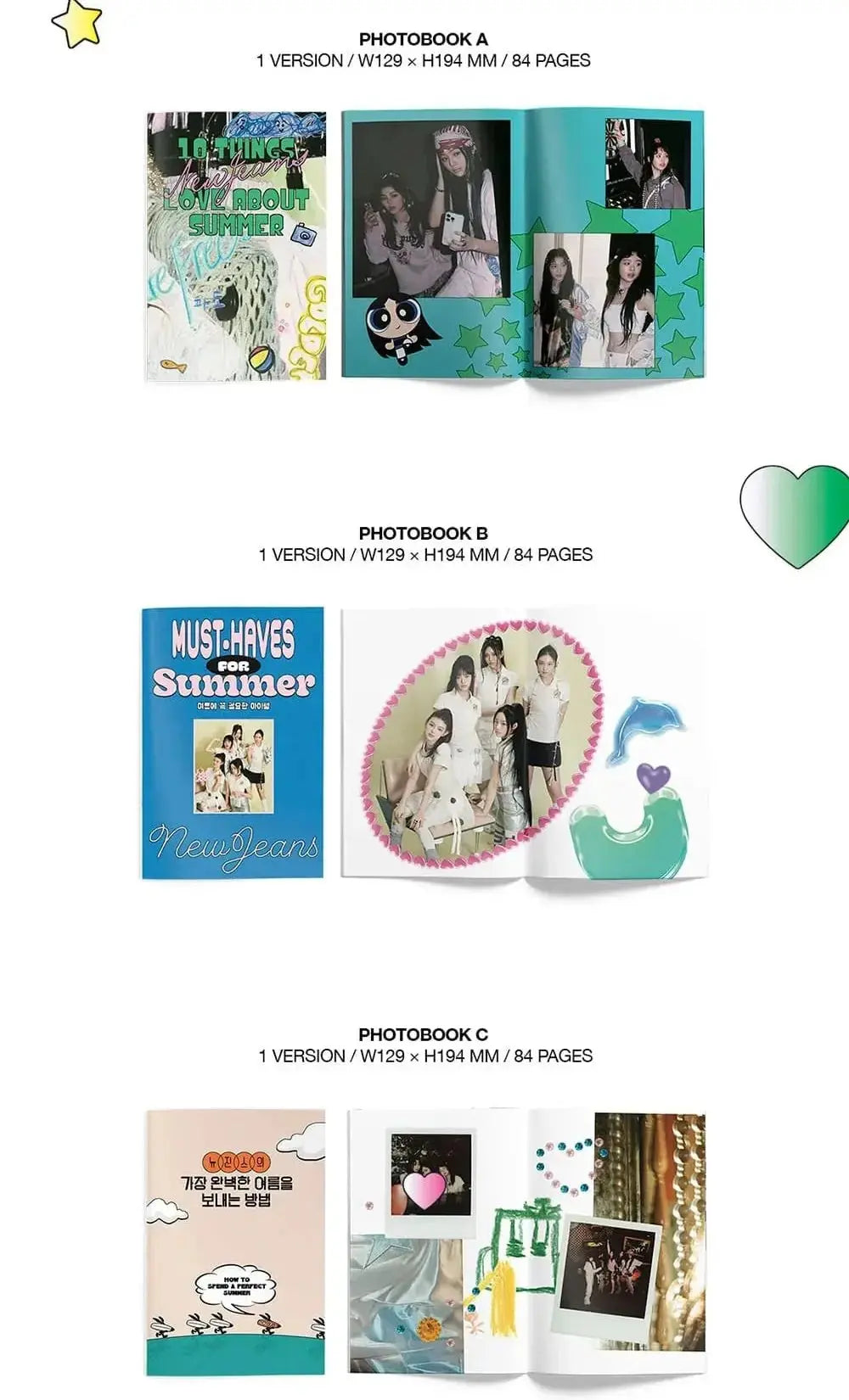 NewJeans Get Up Powerpuff Girls Box Ver. photobook