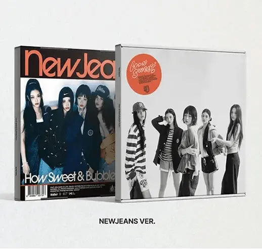 NewJeans How Sweet Standard Ver. album cover