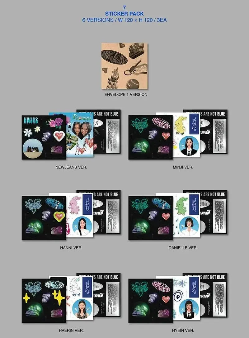 NewJeans New Jeans Bluebook Ver. album inclusions