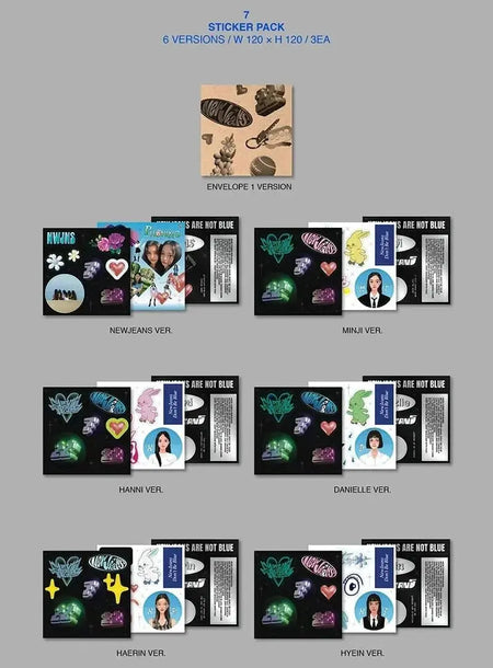 NewJeans New Jeans Bluebook Ver. album inclusions