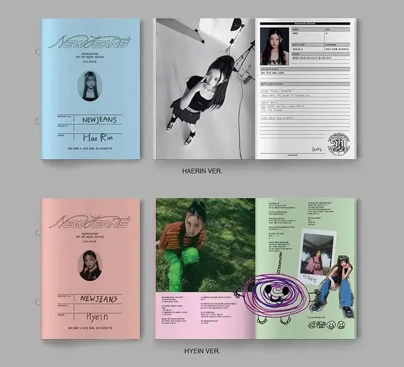 NewJeans New Jeans Bluebook Ver. logbook 3