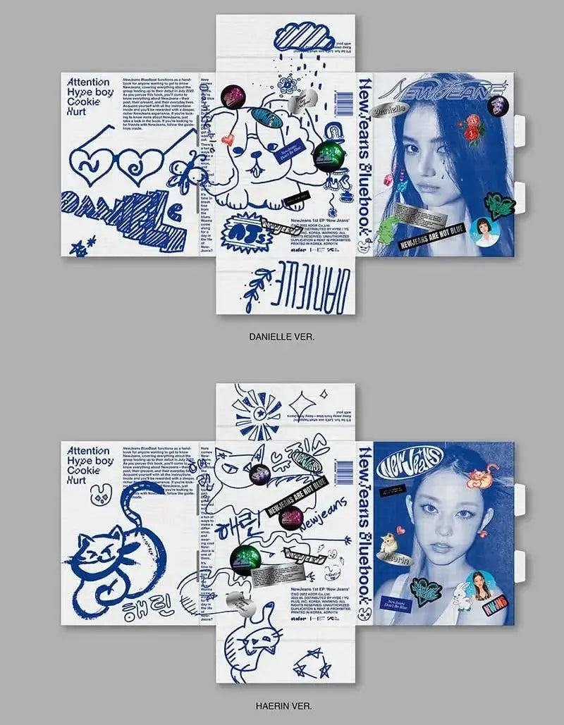 NewJeans New Jeans Bluebook Ver. outbox 2