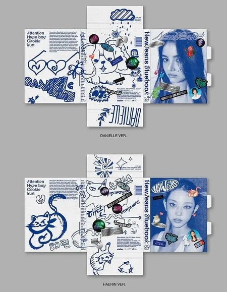 NewJeans New Jeans Bluebook Ver. outbox 2
