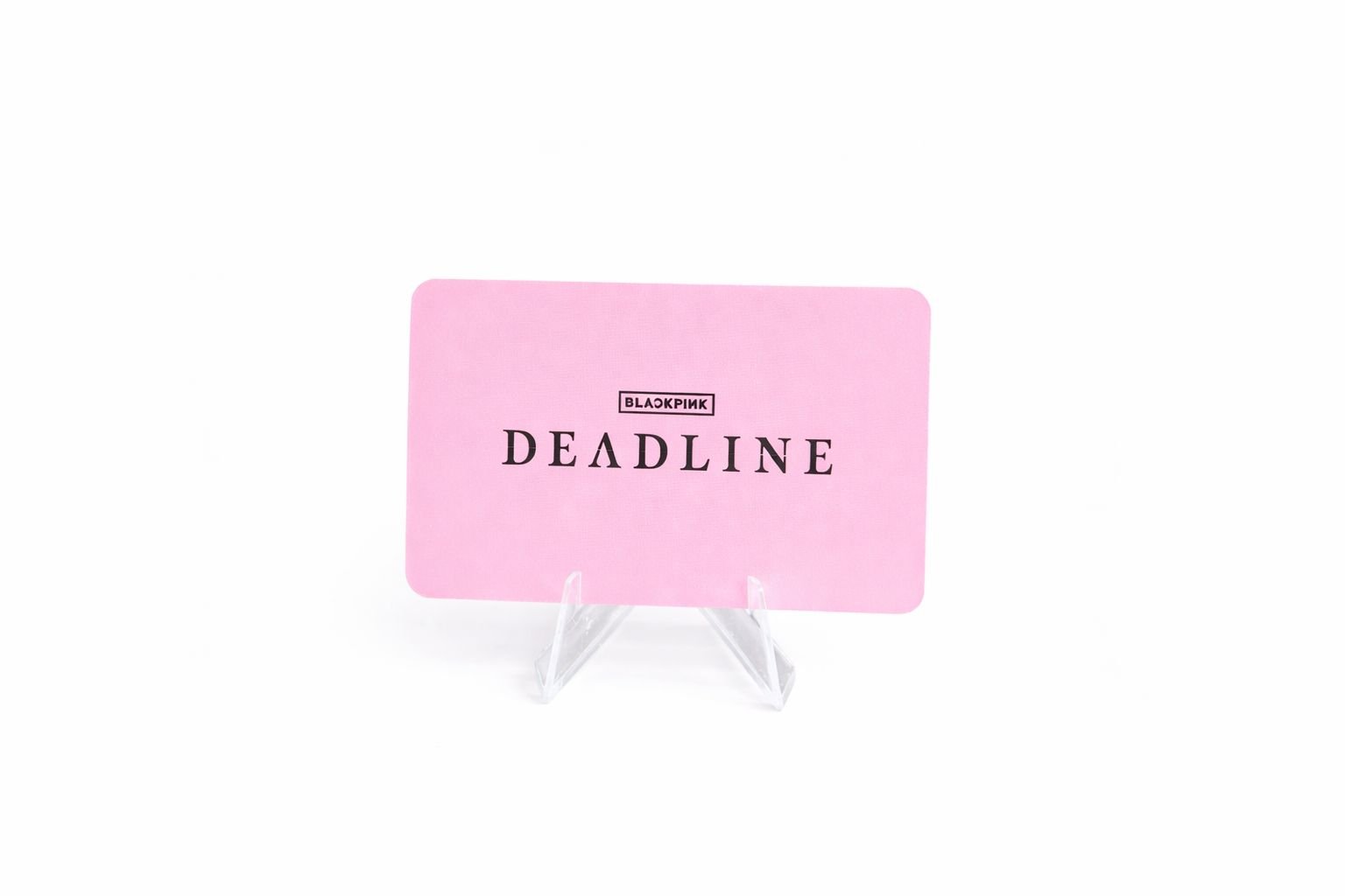 OFFICIAL PHOTOCARD - BLACKPINK 3rd Mini Album DEADLINE - BLACKPINK - Umakpop