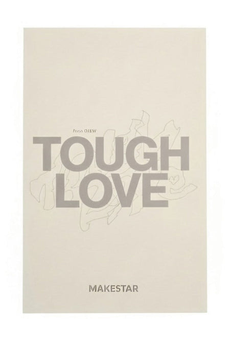 ONEW TOUGH LOVE Makestar Polaroid POB photocard back