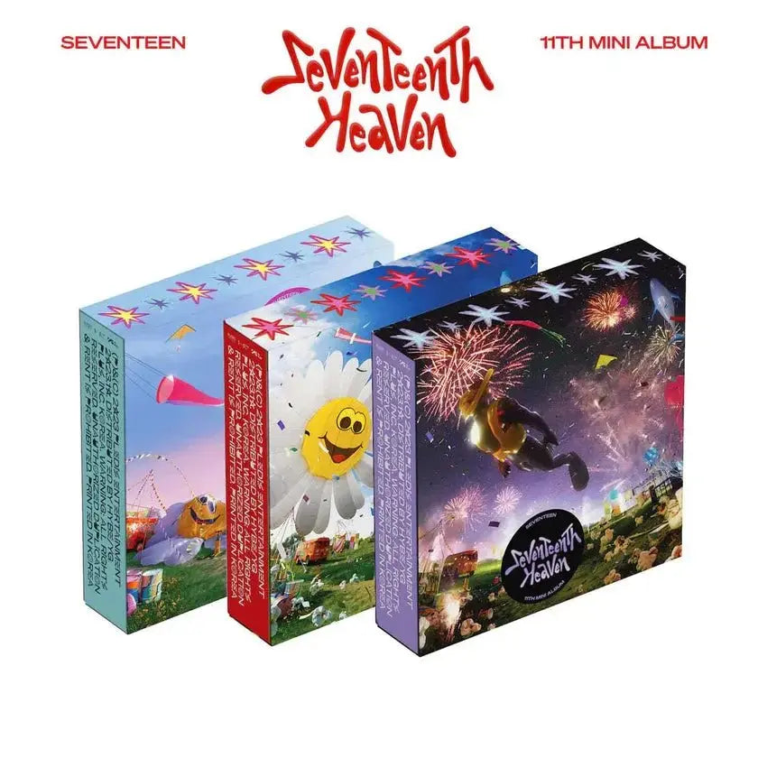 SEVENTEEN Seventeenth Heaven 11th mini album front view