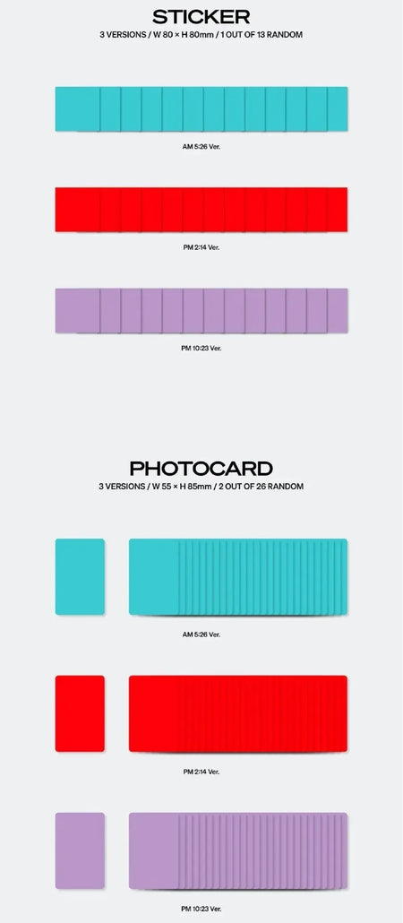 SEVENTEEN Seventeenth Heaven 11th mini album photocards set