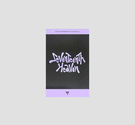 SEVENTEEN SEVENTEENTH HEAVEN Instant Polaroid Photocard back