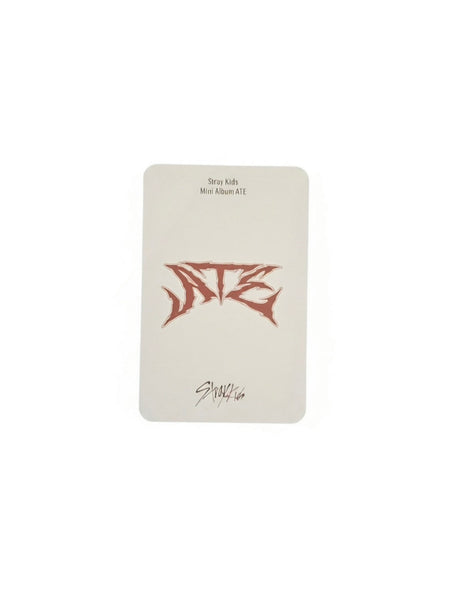 Stray Kids ATE album photocard back