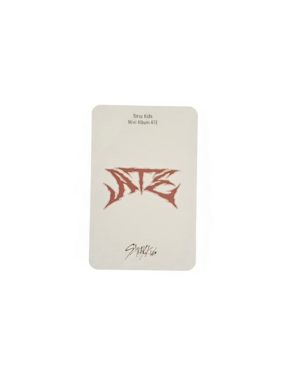 Stray Kids ATE album photocard back