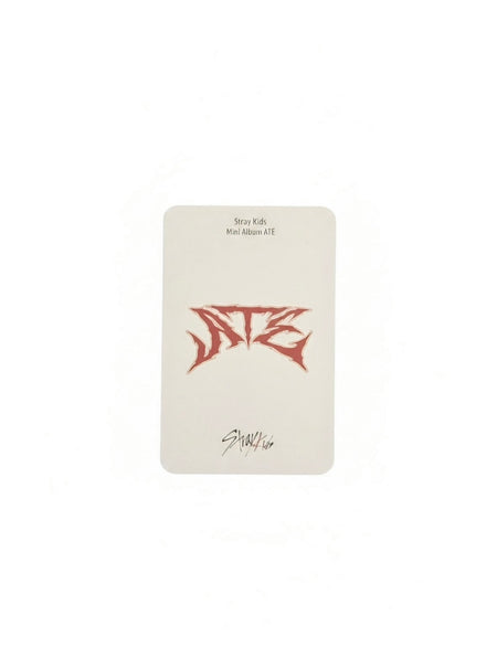 Stray Kids ATE album photocard back