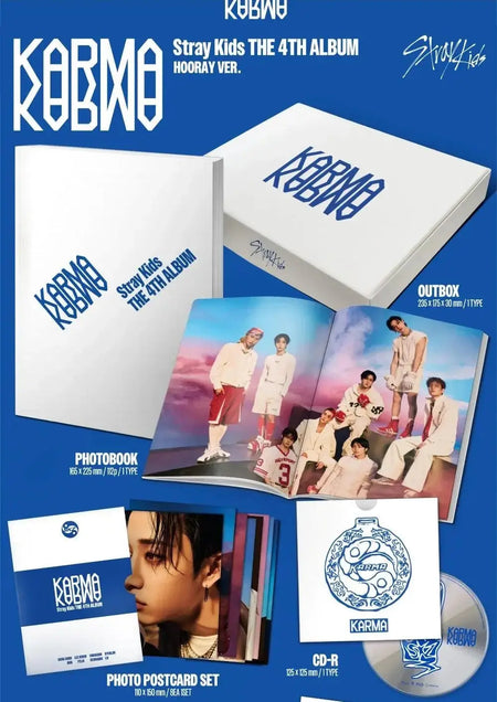 Stray Kids KARMA Standard Ver. album inclusions