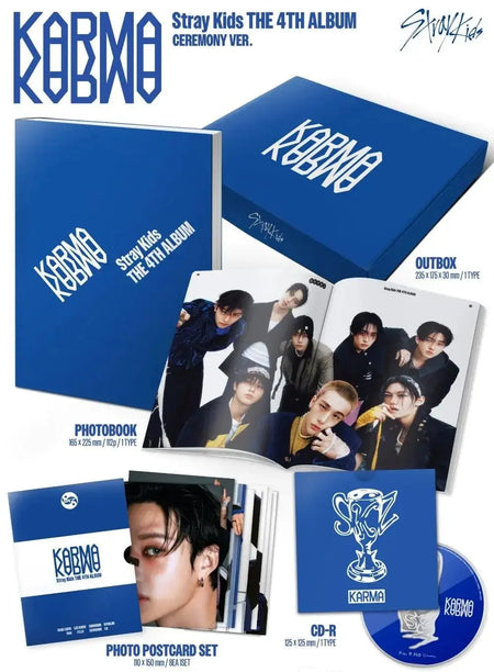 Stray Kids KARMA Standard Ver. album inclusions