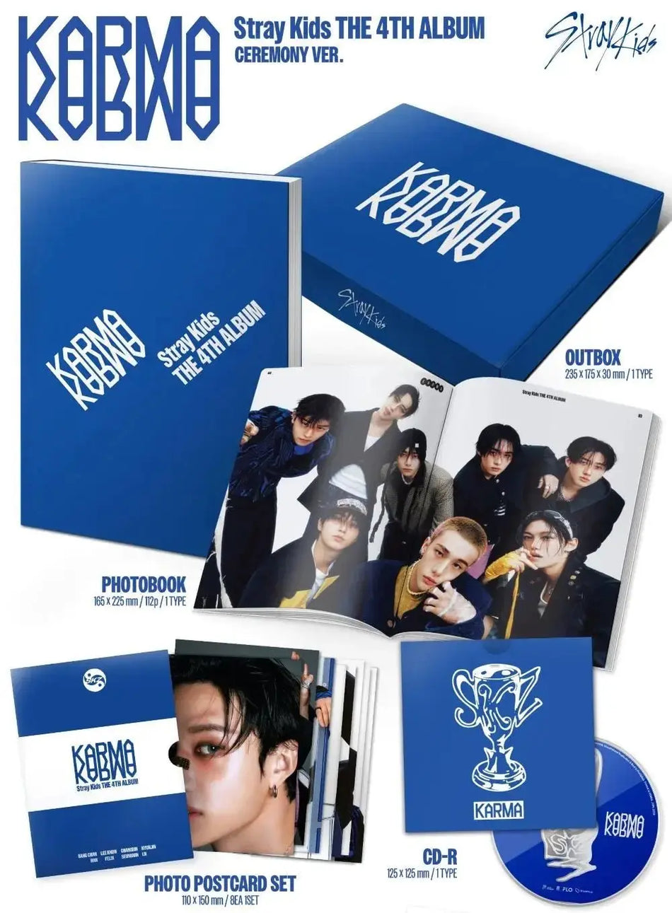 Stray Kids KARMA Standard Ver. album inclusions