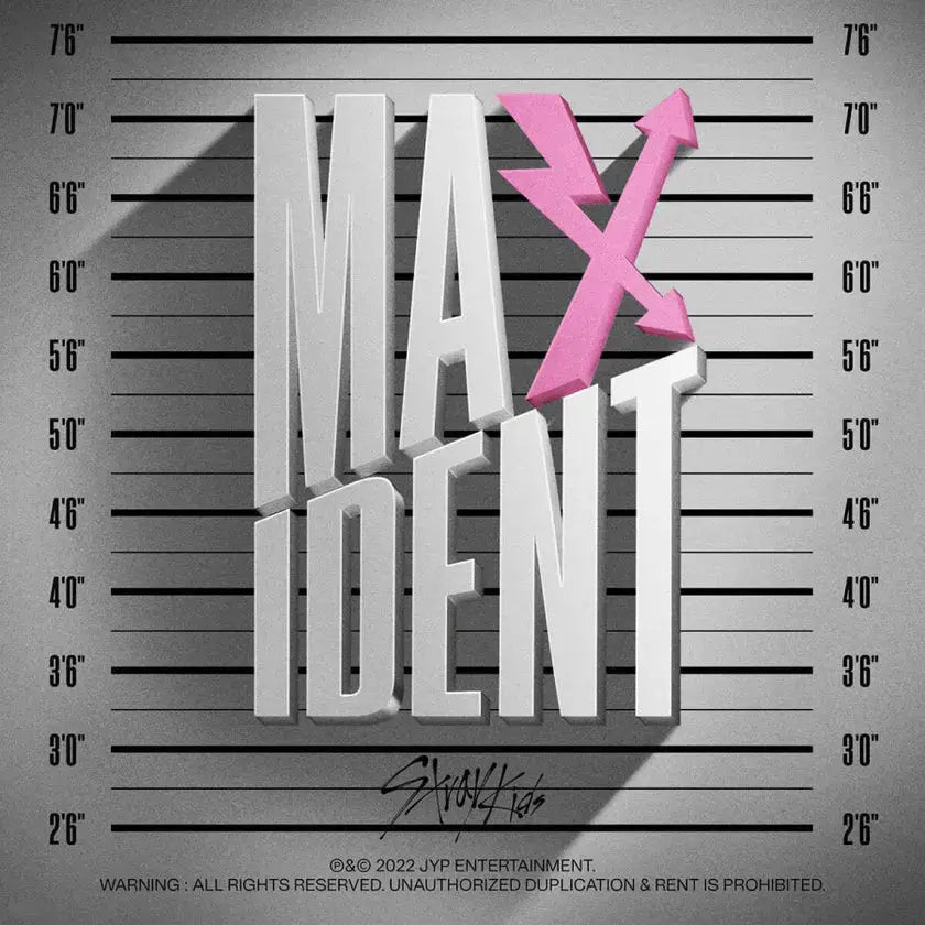 Stray Kids MAXIDENT Standard Edition album cover