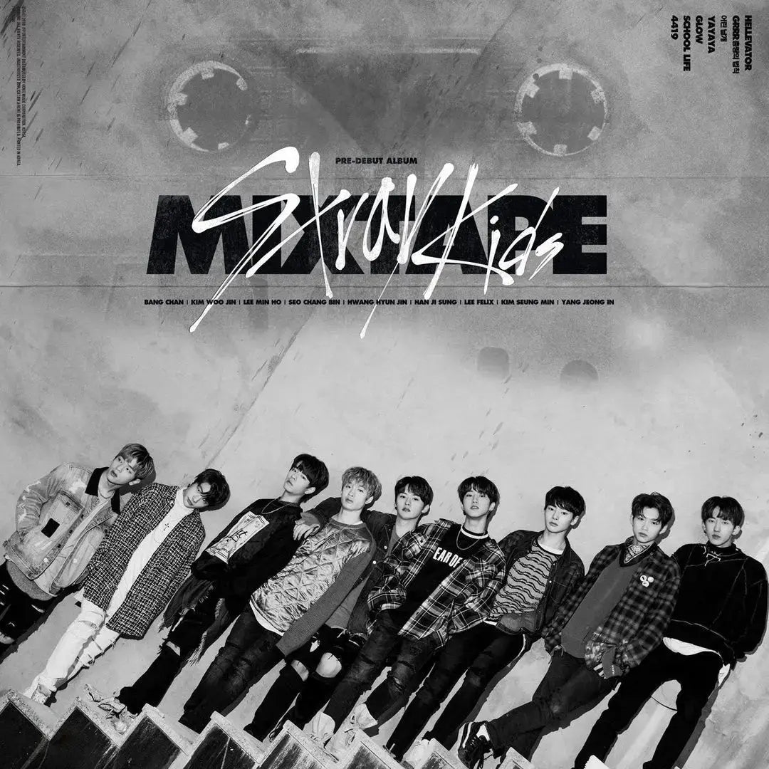 Stray Kids Mixtape debut album cover