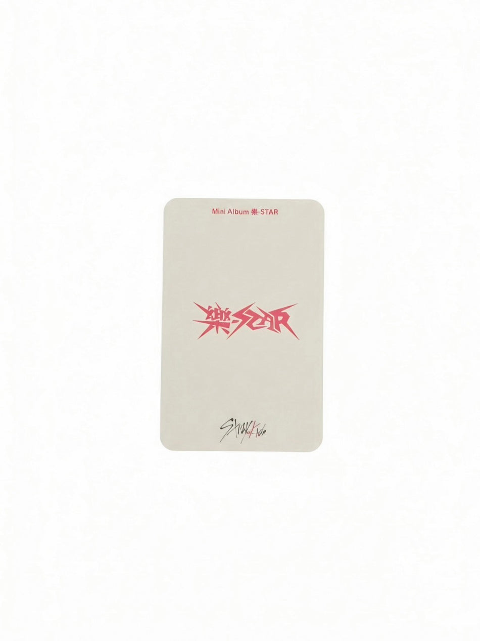 Stray Kids ROCK-STAR album photocard back