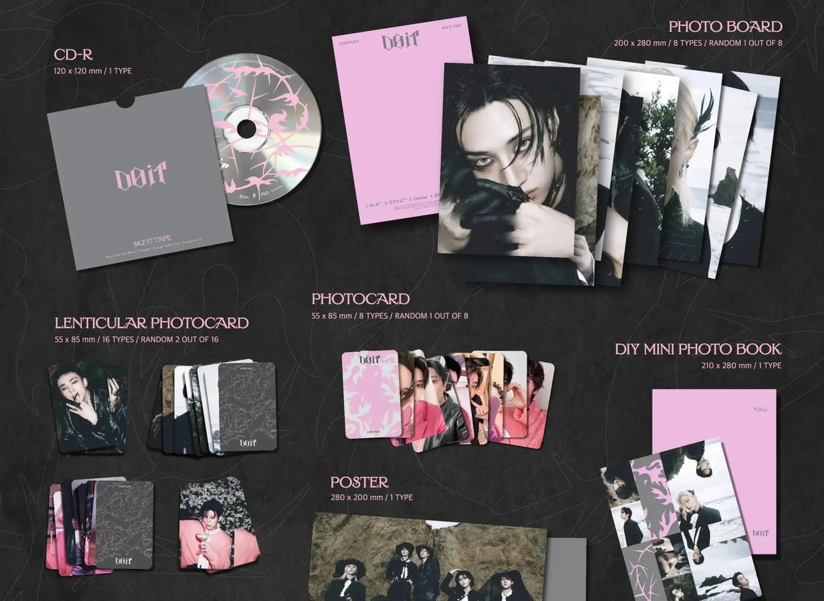 Stray Kids SKZ IT TAPE DO IT IT Ver. album inclusions
