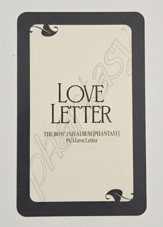 THE BOYZ PHANTASY Pt.3 Love Letter photocard back
