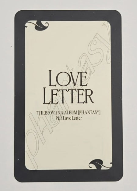 THE BOYZ PHANTASY Pt.3 Love Letter photocard back
