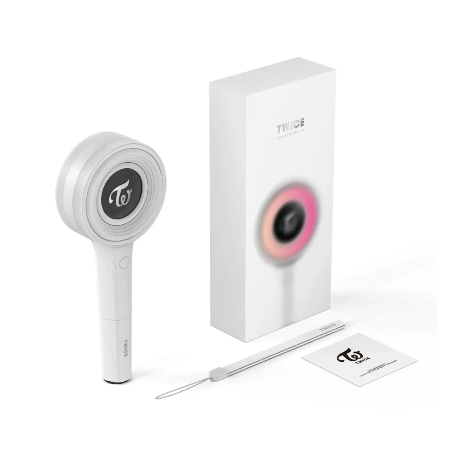 The official TWICE Candybong Infinity fanlight with a rotating center and colorful RGB LED display for ONCE.