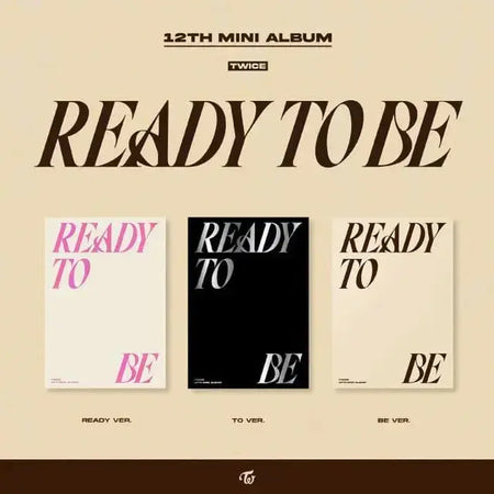 TWICE Ready to Be 12th mini album album cover