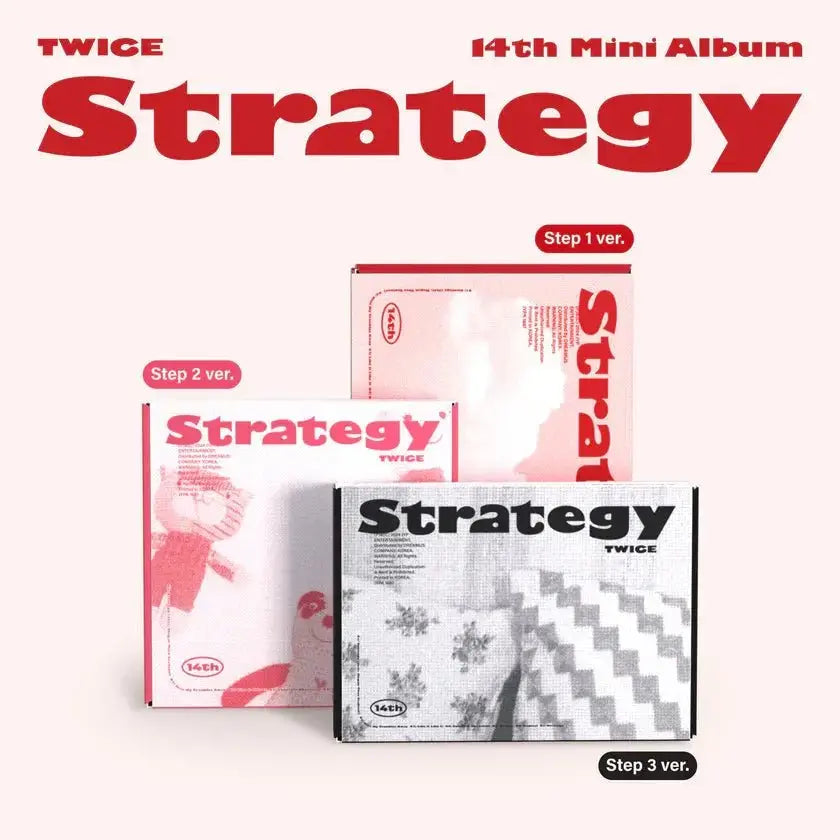 TWICE Strategy 14th mini album standard ver. album cover