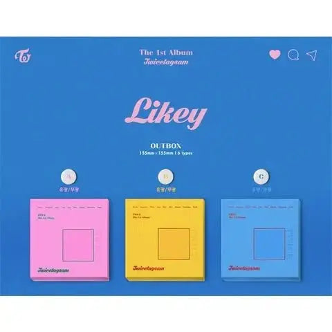 TWICE twicetagram 1st album album cover