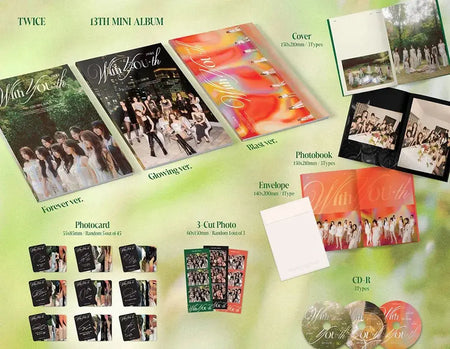 TWICE With YOU-th 13th mini album photocards set