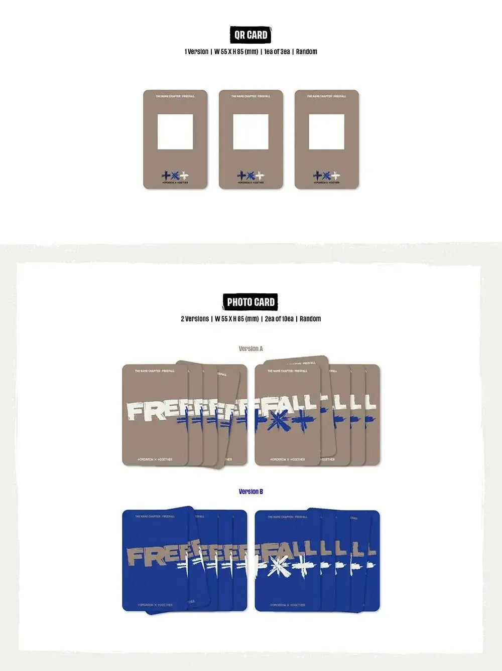 TXT - [THE NAME CHAPTER : FREEFALL] Weverse Albums ver. - Umakpop