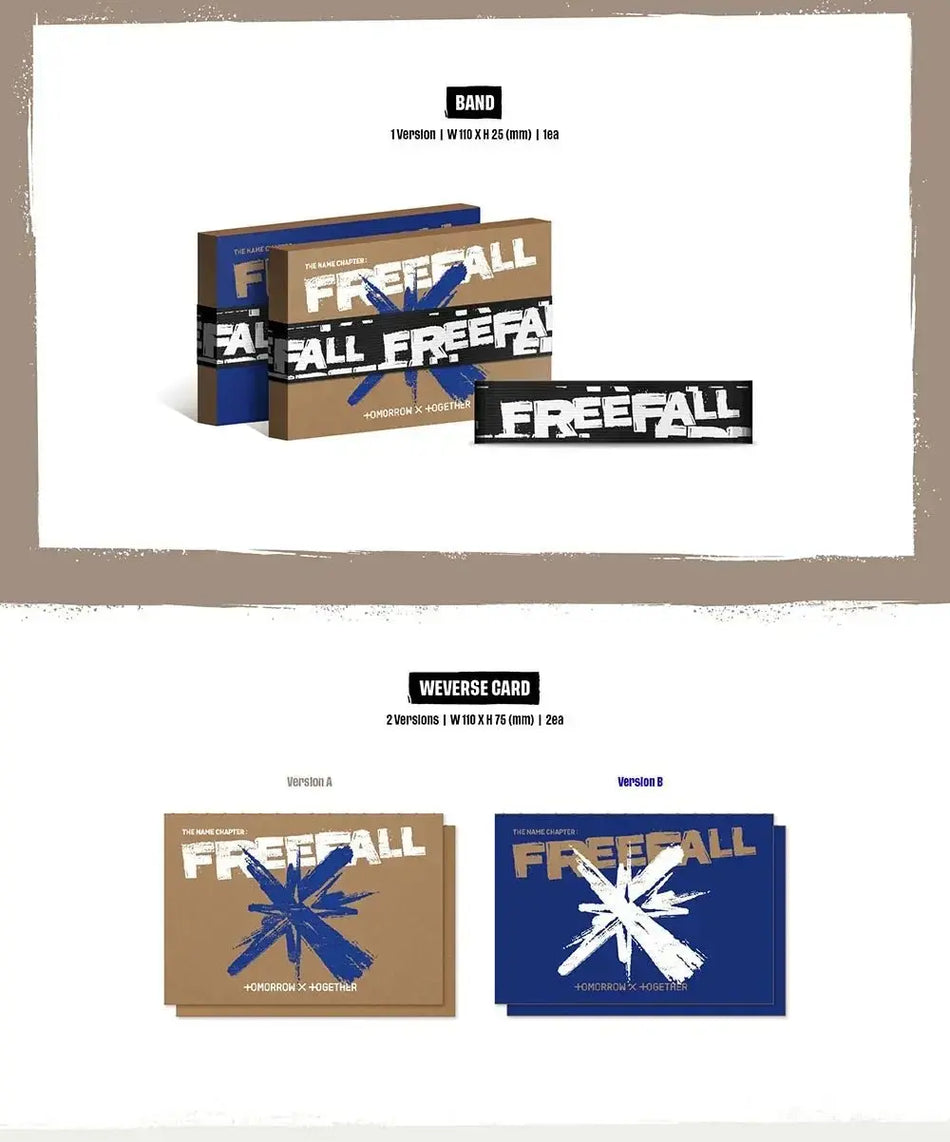 TXT - [THE NAME CHAPTER : FREEFALL] Weverse Albums ver. - Umakpop